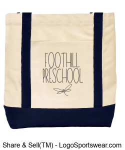 Vertical Tote Design Zoom